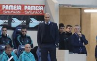Zidane: "Fuimos muy buenos en la primera parte, no hicimos nada en la segunda"