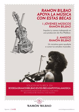 Becas música Ramón Bilbao con Ara Malikian