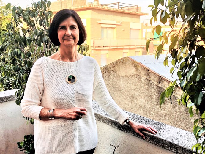 Montserrat Comas, portaveu de JJpD i magistrada de l'Audiència de Barcelona