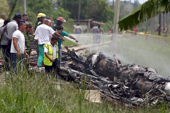 Accidente de avión en La Habana, Cuba