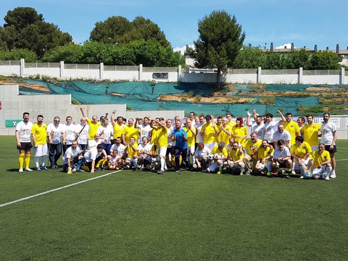 Partido de fútbol 'Gols per l'Oriol' por la libertad de Oriol Junqueras