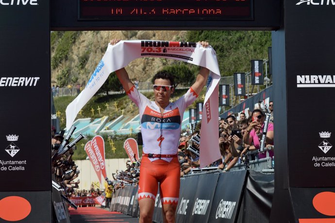 Javier Gómez Noya Ironman 70.3 Barcelona 