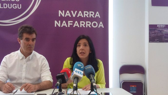 La senadora autonómica de Navarra, Idoia Villanueva
