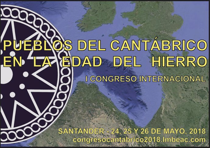 Cartel del Congreso 'Pueblos del Cantábrico en la Edad del Hierro'