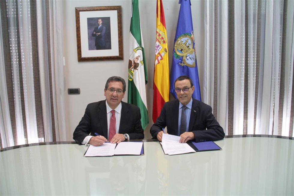 Acuerdo entre la Fundación Cajasol y la Diputación.