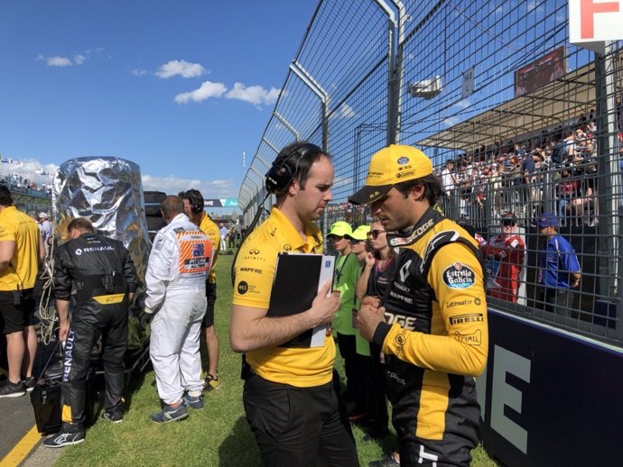 Carlos Sainz Renault Australia