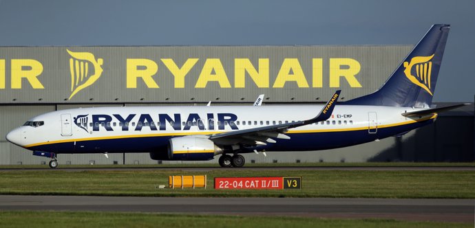 Avión de Ryanair