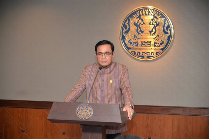 El general Prayuth Chan Ocha, jefe de la junta militar de Tailandia