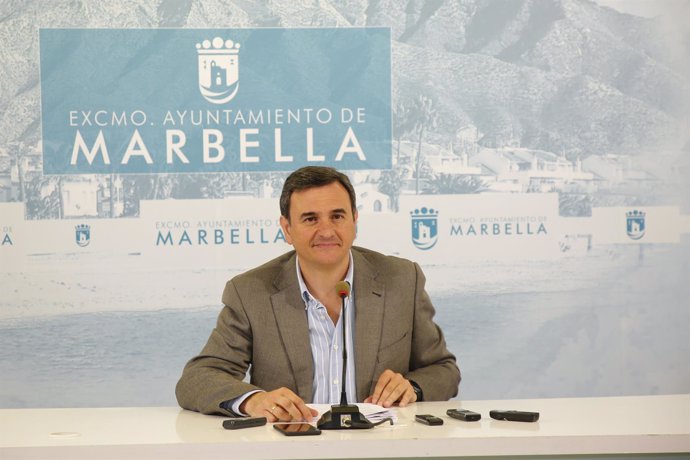 El portavoz del equipo de gobierno de Marbella, Felix Romero