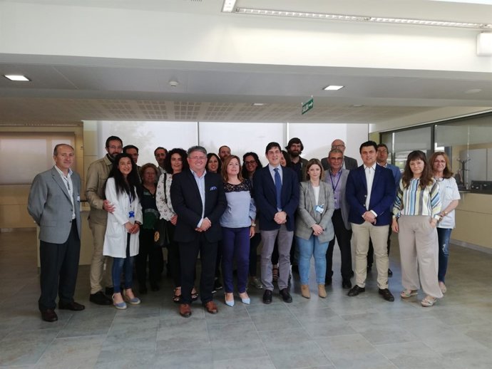 Villegas en el nuevo centro de Salud Mental del Mar Menor