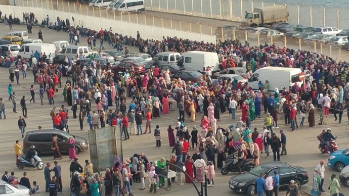 Frontera de Ceuta, cerrada