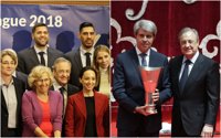 Carmena y Garrido reciben y felicitan al Real Madrid de baloncesto por su décima Copa de Europa