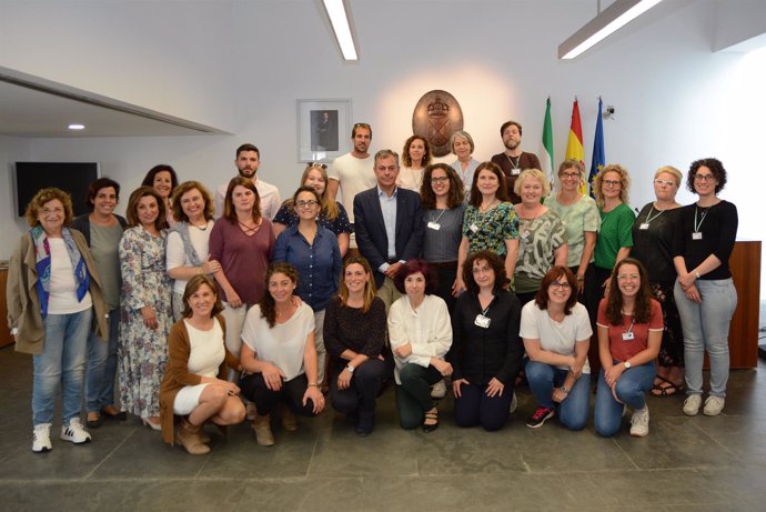 Participantes en el proyecto Erasmus+ en Tomares