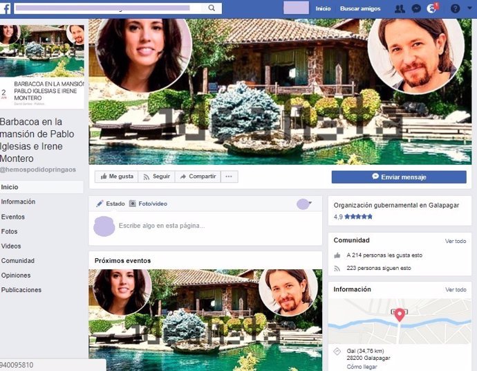Nuevo Grupo en Facebook para hacer barbacoa en casa de Iglesias