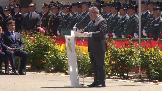 Zoido Preside El Acto Conmemorativo Del 174º Aniversario De La Guardia Civil