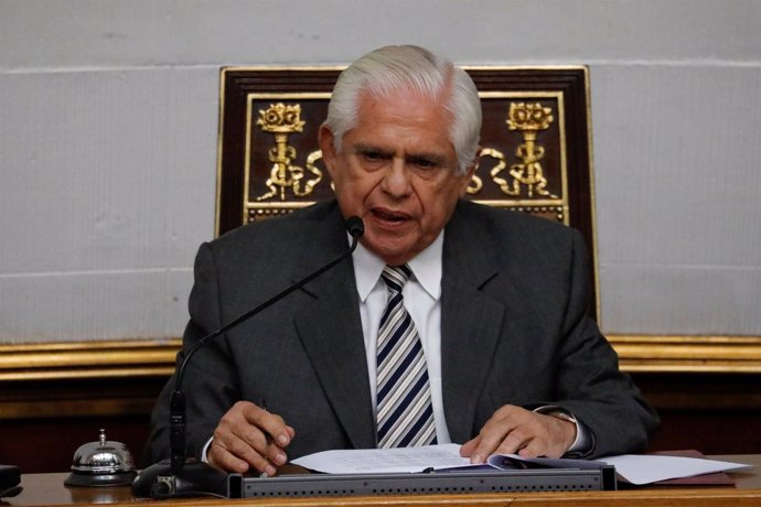 El presidente de la Asamblea Nacional de Venezuela, Omar Barboza