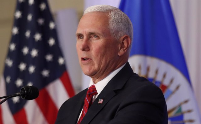 El vicepresidente de Estados Unidos, Mike Pence