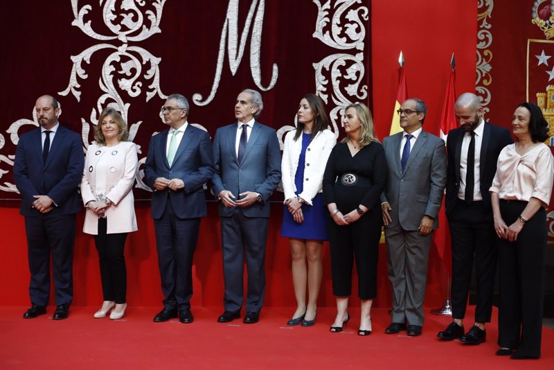 Toman Posesión Los Nuevos Consejeros Del Gobierno De La Comunidad De Madrid