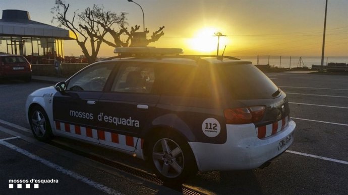 Cotxe patrulla dels Mossos d'Esquadra
