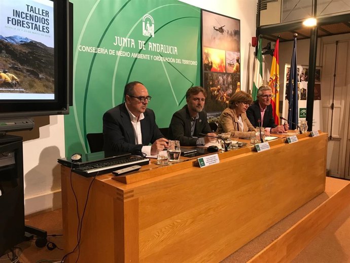 Periodistas analizan la cobertura de los incendios forestales