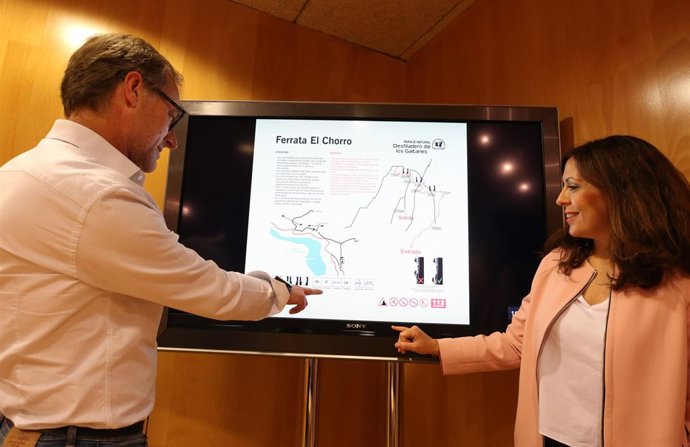 Presentación de la Vía Ferrata en el Chorro 