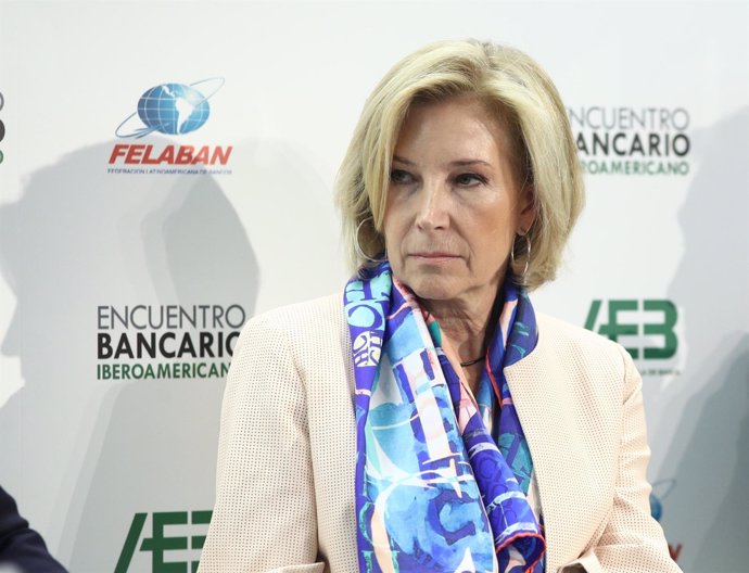 María Dolores Dancausa en el encuentro Bancario Iberoamericano