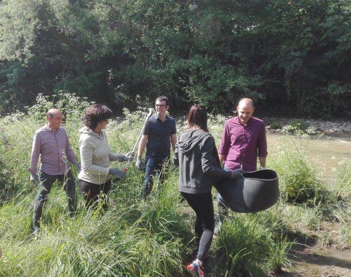 Recogida de Residuos promovida por el Programa Aztertu e Ingurugela