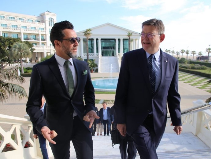 Quique Dacosta y Ximo Puig 