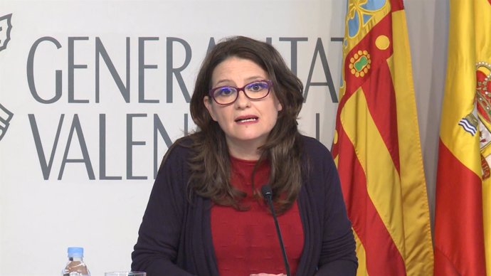 La vicepresidenta del Consell, Mónica Oltra. 