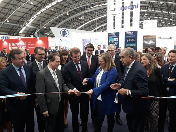 Inauguración de la feria Navalia 2018