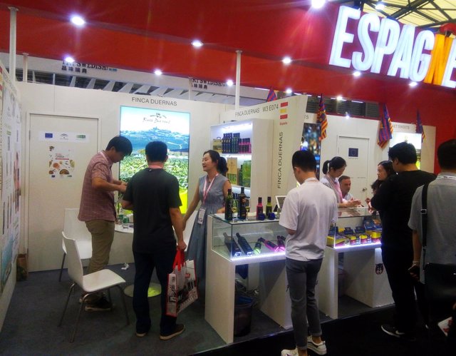 Empresas andaluzas, en la Feria Sial China 2018.