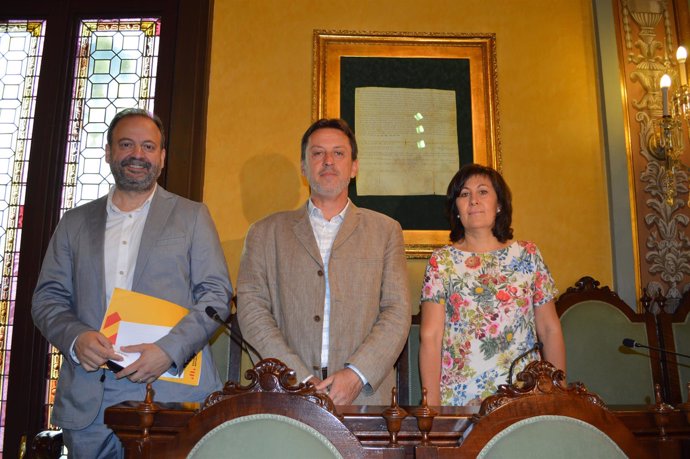 Concejales de ERC-Avancem del Ayuntamiento de Lleida