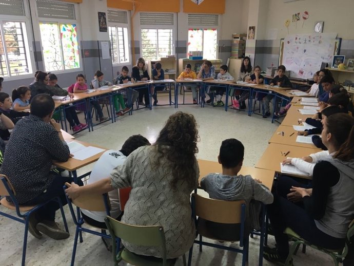 El CEIP La Rábida en El Campillo acoge el primer encuentro Escuelas Mentoras.