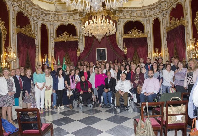 La presidenta de la Diputación de Cádiz, Irene García, en un acto