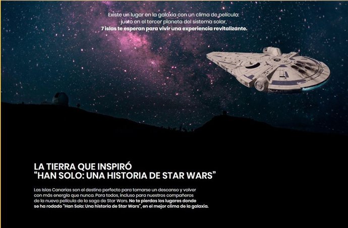 Promoción audiovisual lanzada por el Gobierno canario