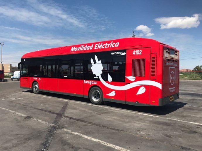 Nuevo modelo de autobús que comenzará a funcionar mañana en Zaragoza