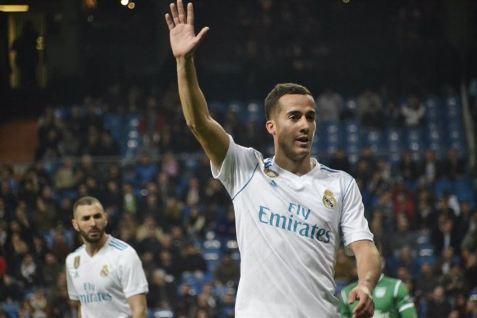 Lucas Vazquez (Real Madrid) durante un partido