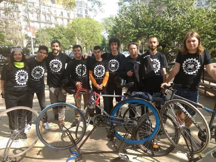 Membres de la plataforma Ridersxderechos