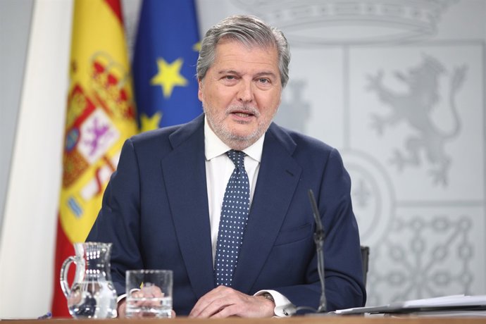 Roda de premsa d'Iñigo Méndez de Vigo després del Consell de Ministres