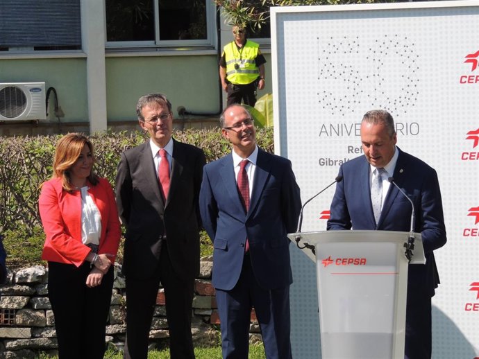  El Alcalde De San Roque, Juan Carlos Ruiz Boix, En El Acto En Sevilla