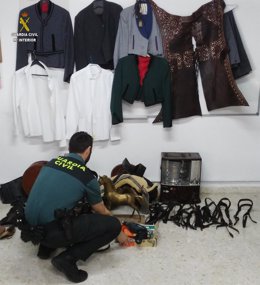 Objetos del mundo del caballo robados y recuperados por la Guardia Civil