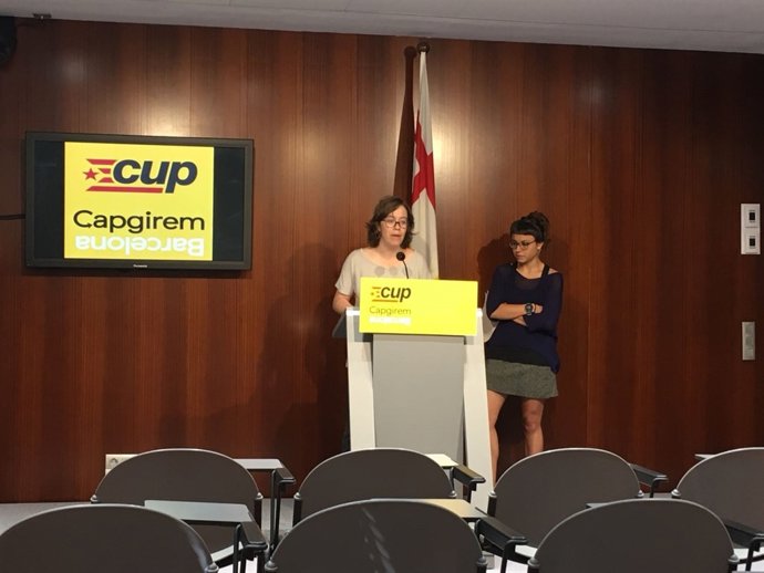 Euàlia Reguant i Maria Rovira (CUP)