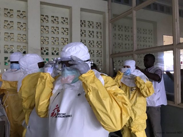 Equipos de MSF para combatir el ébola en República Democrática del Congo