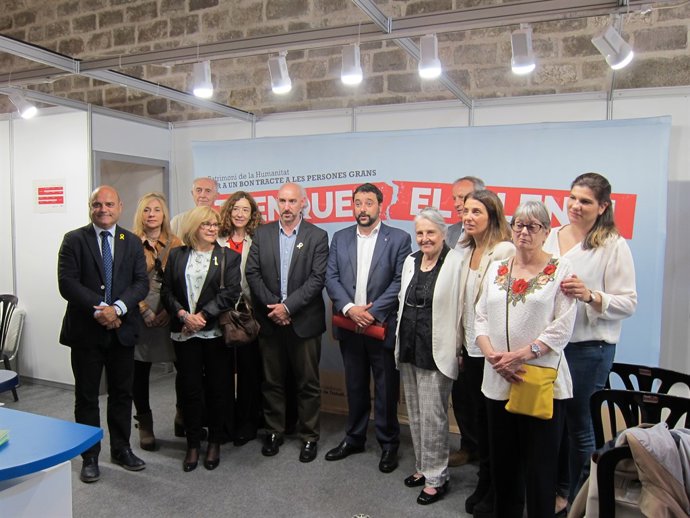 Inauguració De la XX Firagran, Amb J.Simón, F.Iglesies, G.Martí I M.Budó
