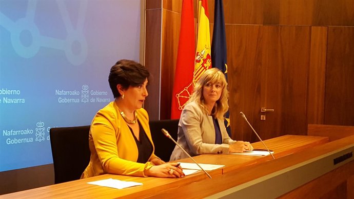 María Solana y Ana Ollo.