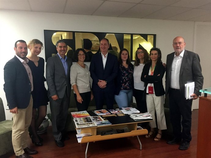 Empresas andaluza convocadas por Extenda, en una misión agroalimentaria en EEUU.