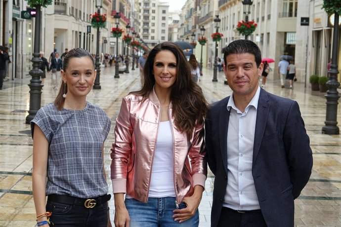 Nuria Fergo, Cristóbal Ortega y ELisa Pérez de Siles 