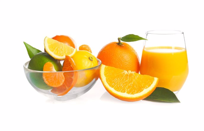 Zumoa de fruta, naranja