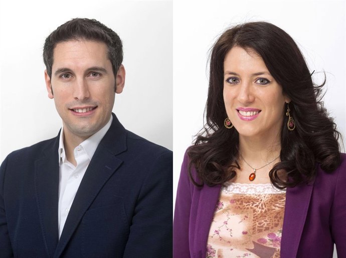 Miguel Angel Adán y Virginia Walch