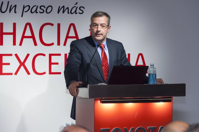 Agustín Martín, director general y consejero delegado de Toyota España